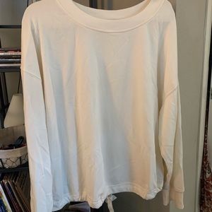 cream pullover sweater!!